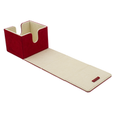 ULTRA PRO - Vivid Deluxe Alcove Edge Deck Box Red - Gamesmart